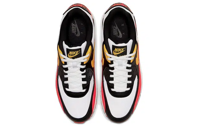 Nike Air Max 90 Essential "Black Yellow Crimson"