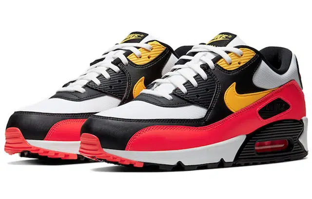 Nike Air Max 90 Essential "Black Yellow Crimson"