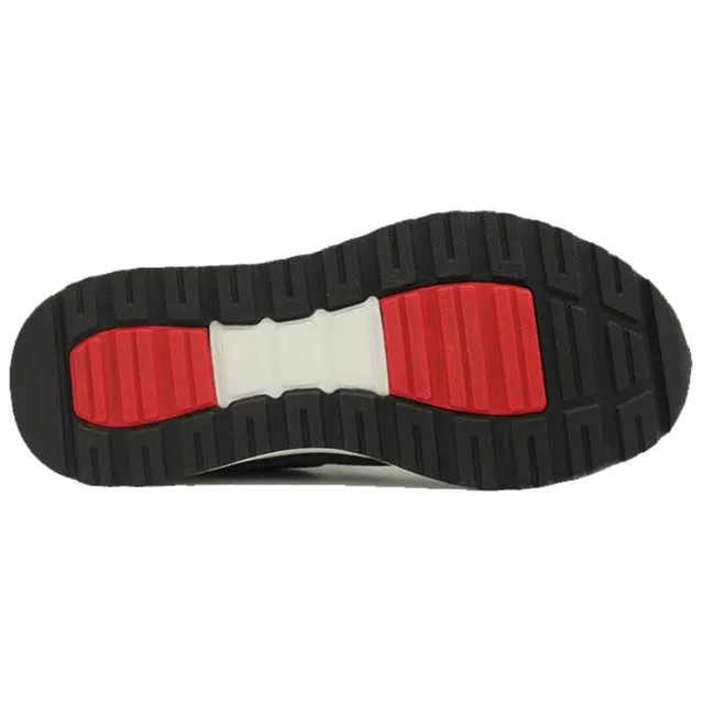 五环 牛皮革 商务健走系列 舒适百搭 防滑耐磨透气支撑回弹 低帮 生活休闲鞋 男款 白色 足弓支撑