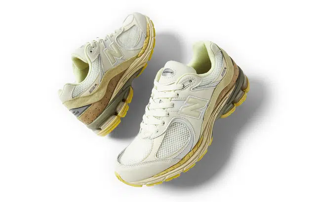 AURALEE x New Balance 327 Orange Green