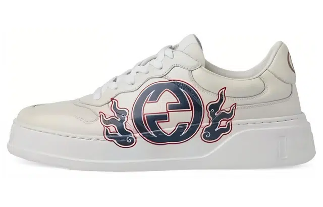 Gucci Low Top Sneakers White
