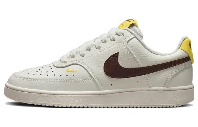 Nike Court Vision Low Grey Brown Yellow