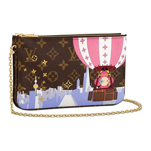 LOUIS VUITTON Pochette Double ZIP