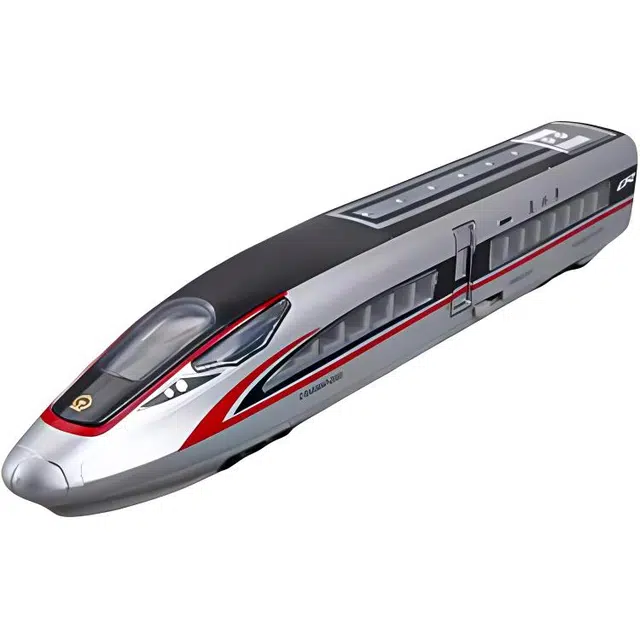 卡威 合金高铁复兴号 电动火车玩具 仿真动车高速列车 成品模型