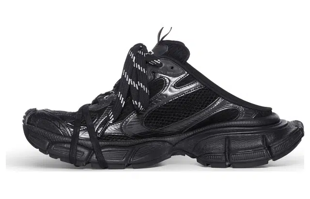 Balenciaga 3XL Mules Black