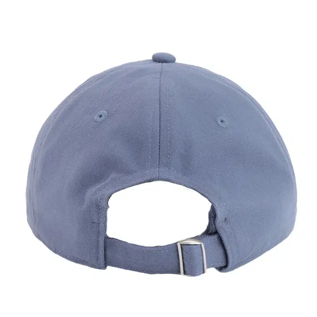 adidas Logo Embroidered Cotton Cap Blue