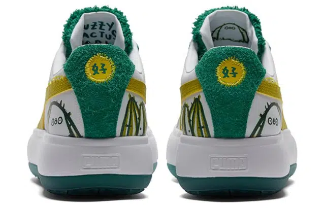 FLABJACKS x PUMA Suede Mayu "Fuzzy Cactus Park"