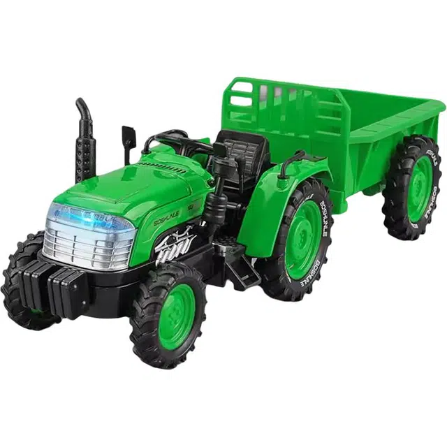 卡威 合金拖拉机车 农夫车手扶农场工程车 成品模型