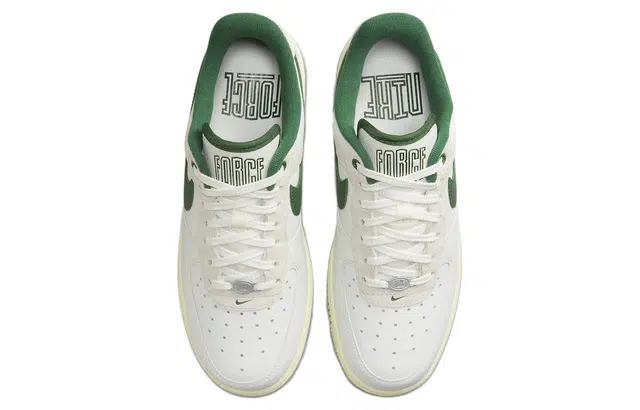 Nike Air Force 1 Low "Summit White and Gorge Green"