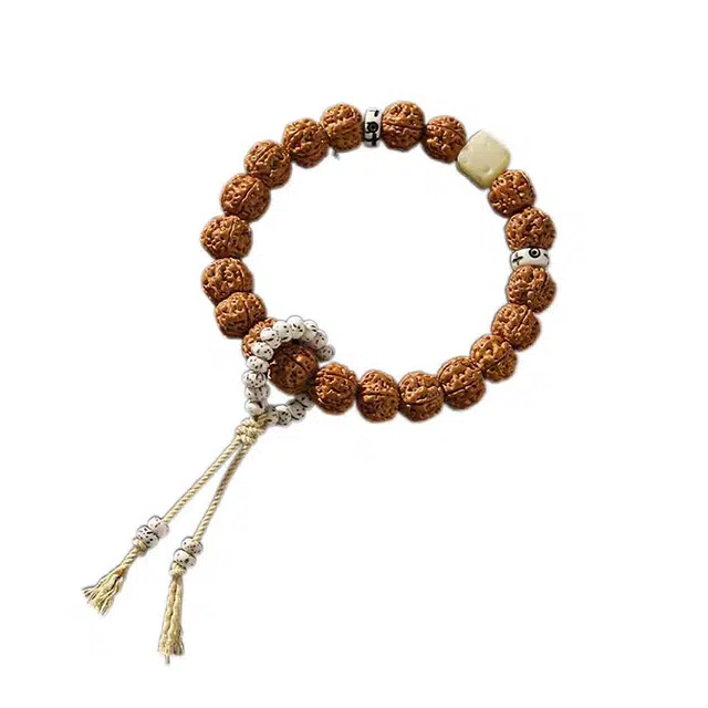 大唐国鼎 树王 新中式民族风国风 高级感个性小众设计 典雅日常通勤 金刚菩提 手串 女款