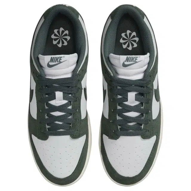 Nike Dunk Low Next Nature Green Suede