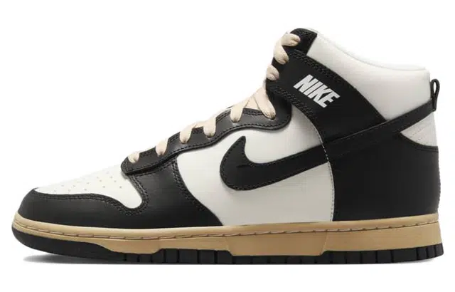 Nike Dunk SE High Black White Pink