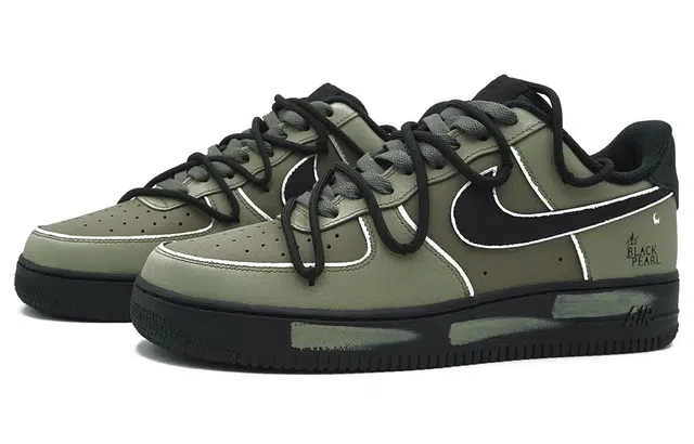 Nike Air Force 1 black pearl vibe