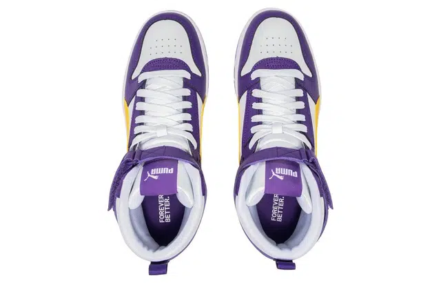 PUMA RBD Game White Purple Yellow