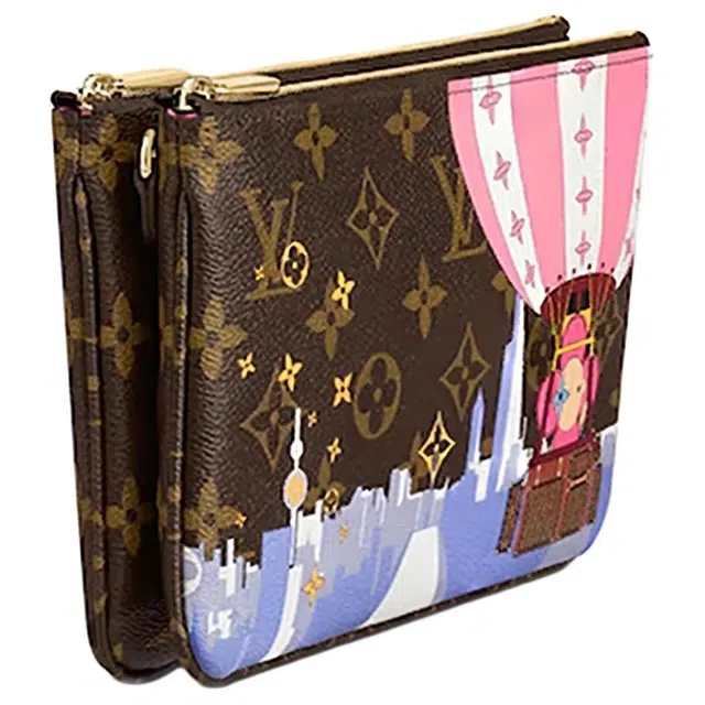 LOUIS VUITTON Pochette Double ZIP
