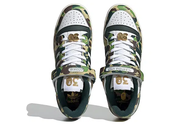 A BATHING APE x adidas originals FORUM 84 Low