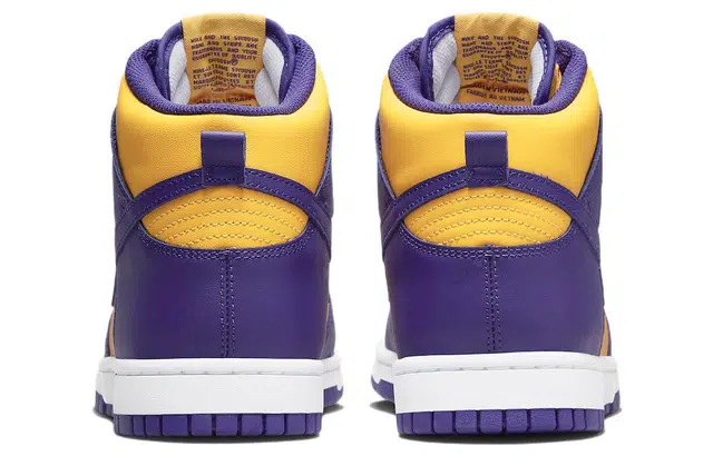 Nike Dunk High Lakers