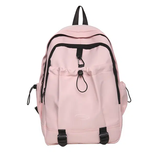 帕克熊 抽绳电脑包时尚潮流百搭款 尼龙 双肩包 男女同款情侣款 粉色/蓝色/灰色/黄色/黑色