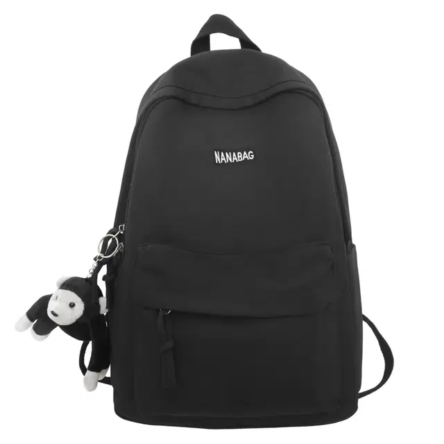 爱尔绅特 大容量背包男生港风复古书包日系高中生大学生初中生 尼龙 双肩包 常规 男女同款情侣款 多色