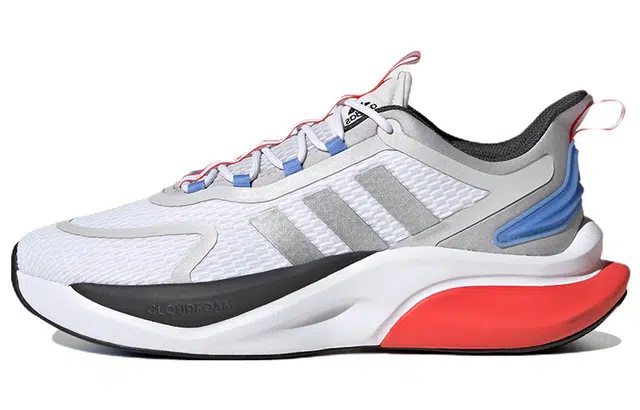adidas AlphaBounce White Grey Red