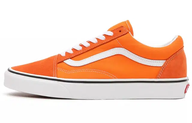 Vans Old Skool Orange White