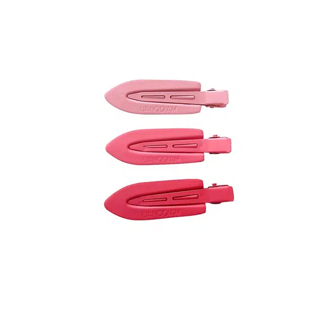 水中玉 彩色无痕发卡女侧边刘海前额鸭嘴夹网红夹子头饰卡子 发夹 女款