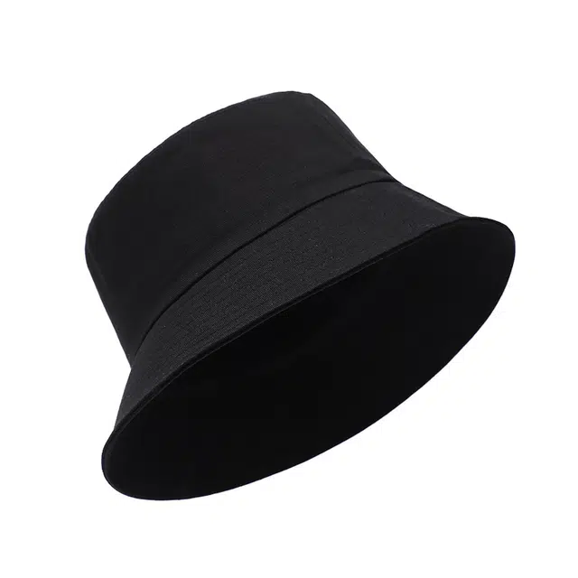 俞兆林 遮阳帽显脸小防晒女款高级感素颜水桶盆帽旅游百搭黑色透气太阳帽遮脸 轻薄款 渔夫帽 男女同款情侣款