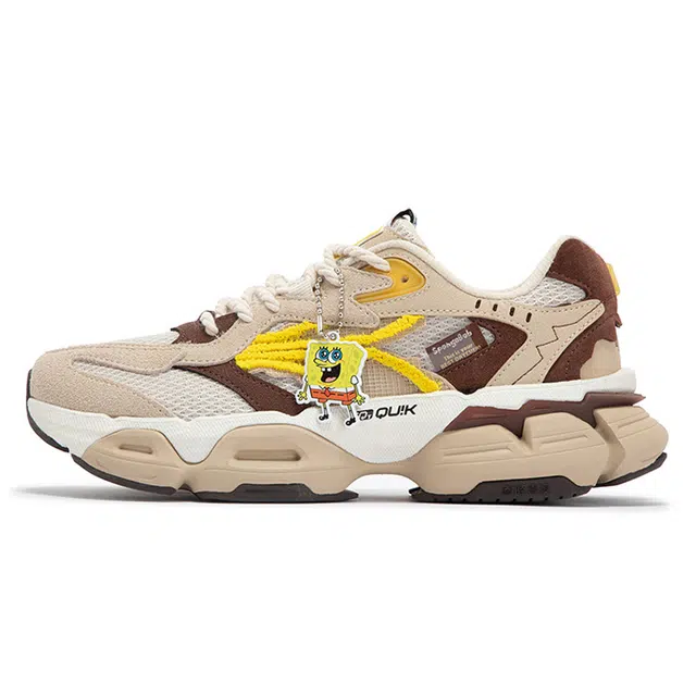 361° SpongeBob Casual Sneakers Beige