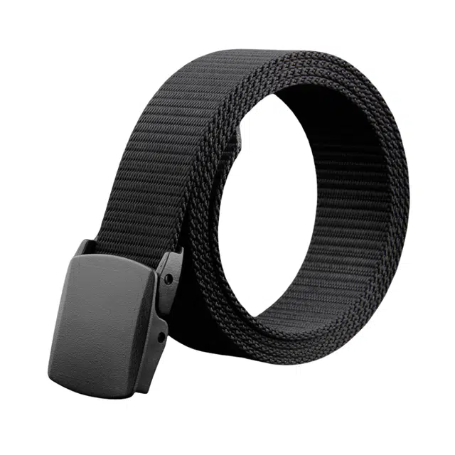 帝企鹅 过安检帆布腰带休闲无金属户外尼龙光身裤带军 战术皮带 男女同款情侣款