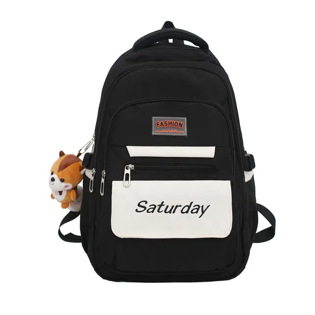 尊梵 户外电脑时尚简约学院风街头潮流 尼龙布 双肩包 女款 多色