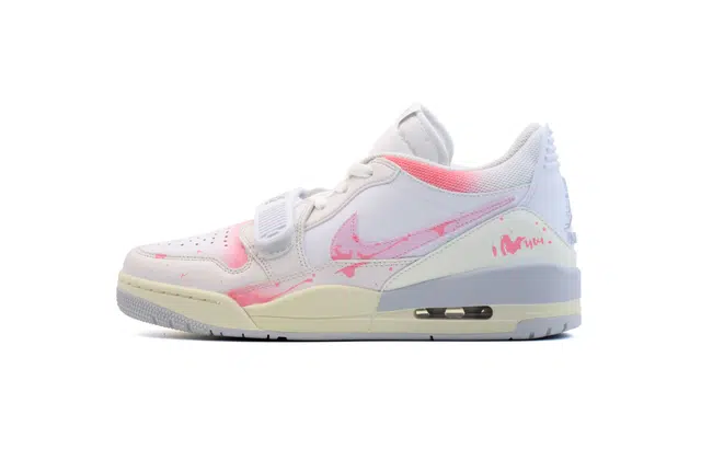 Jordan Legacy 312 Low White Pink