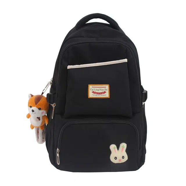 尊梵 休闲简约日常上课通勤时尚时尚百搭 尼龙 双肩包 女款 黑色/粉色/红色/绿色/蓝色