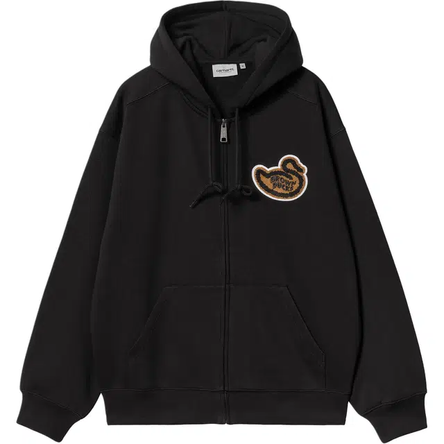 Carhartt WIP Hooded Brown Ducks Jacket