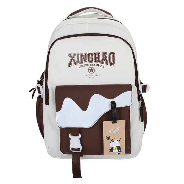 尊梵 甜美淑女简约上课通勤时尚百搭潮流 涤纶 双肩包 女款 黑色/蓝色/粉色绿色/咖色