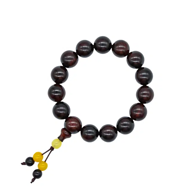 天纵 本命年招财转运古风文玩念珠 小众设计感高档 手串 男款 紫檀属