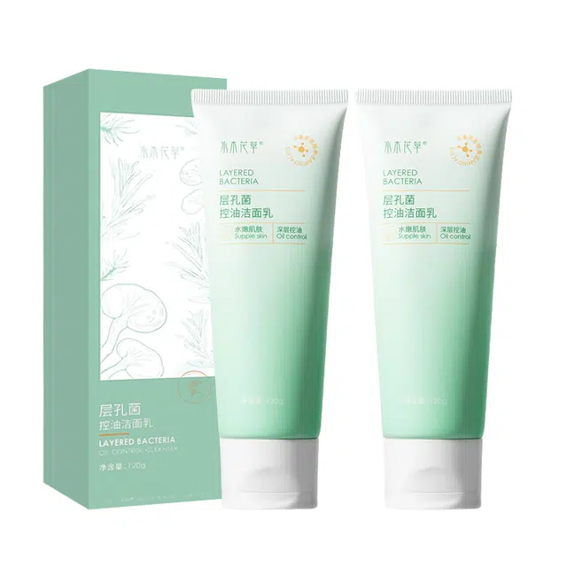 水木花草 层孔菌洗面奶洁面乳 舒缓保湿控油
