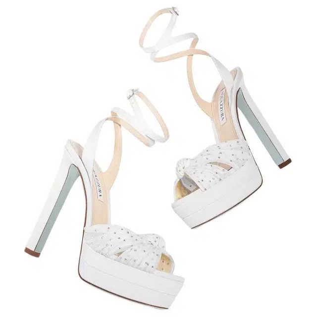 AQUAZZURA Slow Kisses Plateau 13cm
