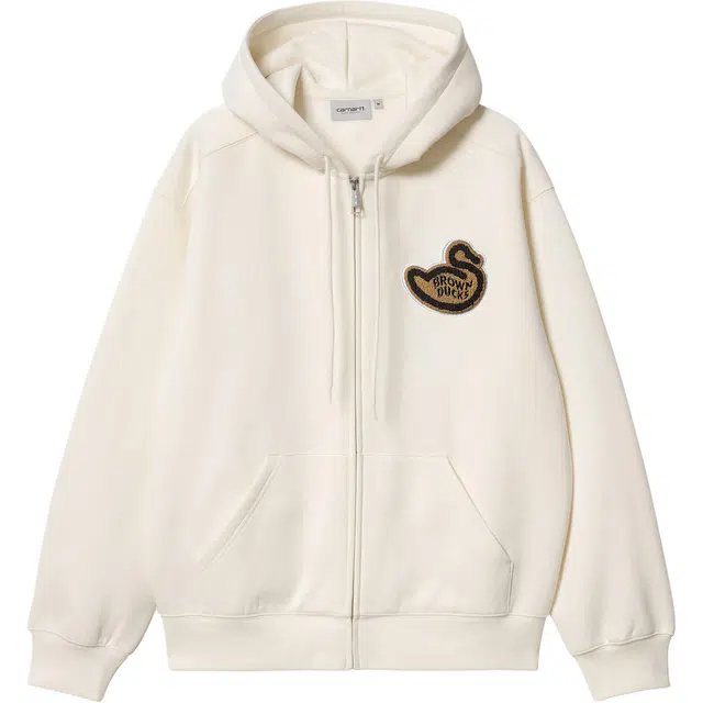 Carhartt WIP Hooded Brown Ducks Jacket