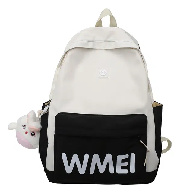 尊梵 唯美清新时尚潮流上课 尼龙 双肩包 女款 黑色/粉色/紫色/绿色/蓝色