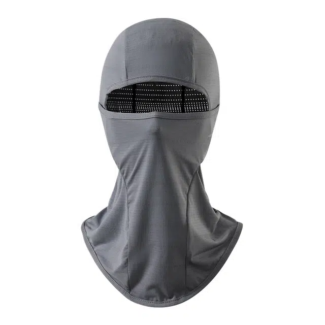 浪莎 钓鱼头套夏季骑行摩托车防紫外线面巾遮太阳全脸冰丝防风帽子轻薄款 聚酯纤维 防晒面罩 男女同款情侣款