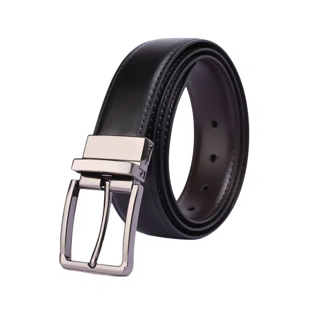 帝企鹅 旋转扣 转动针扣休闲双面可用 皮带 男款