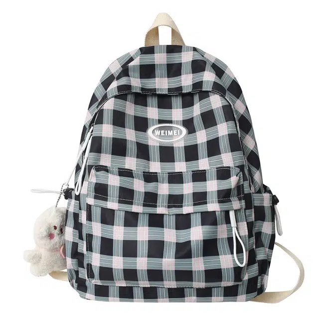 尊梵 唯美小清新时尚街头潮流电脑背包休闲 尼龙 双肩包 常规 女款 多色