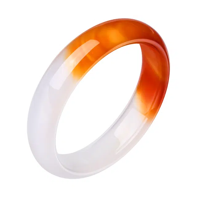 恋朵 国风新中式 飘花鸿运当头 气质优雅美人镯 玛瑙 手镯 女款