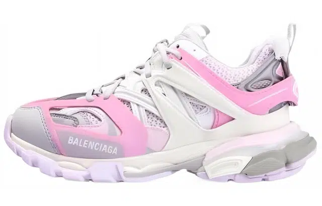 Balenciaga Track 1.0 White Pink Grey