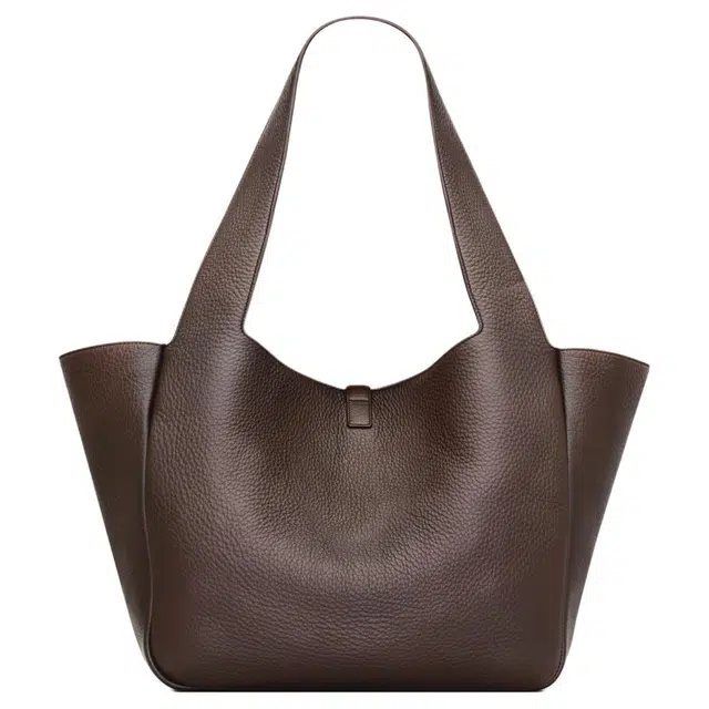 Saint Laurent Bea Tote Deep Brown