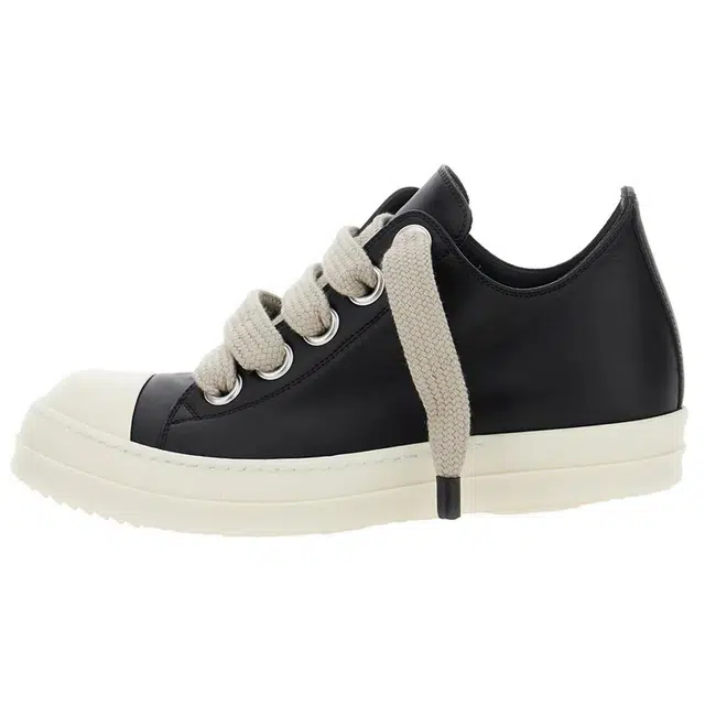 Rick Owens Low Top Sneakers Black
