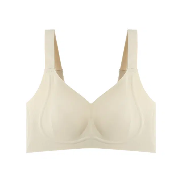 内在密码 大胸显小超薄无痕兔耳杯透气果冻条支撑防下垂显瘦胖文胸 女款