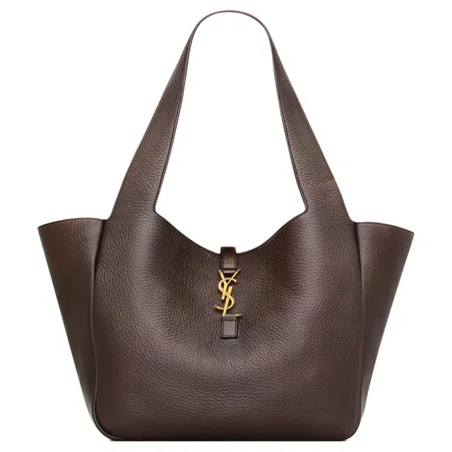 Saint Laurent Bea Tote Deep Brown