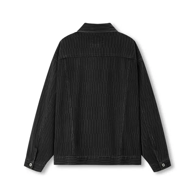 森马 复古森柔牛仔肌理感宽松上衣时尚潮流翻领夹克外套 男款