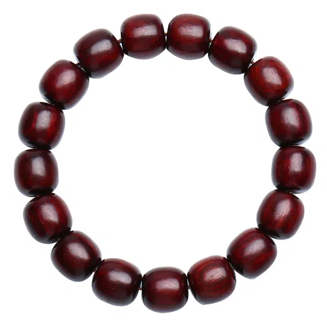 木盛缘 高油密桶珠 木作 手串 男女同款情侣款 血檀